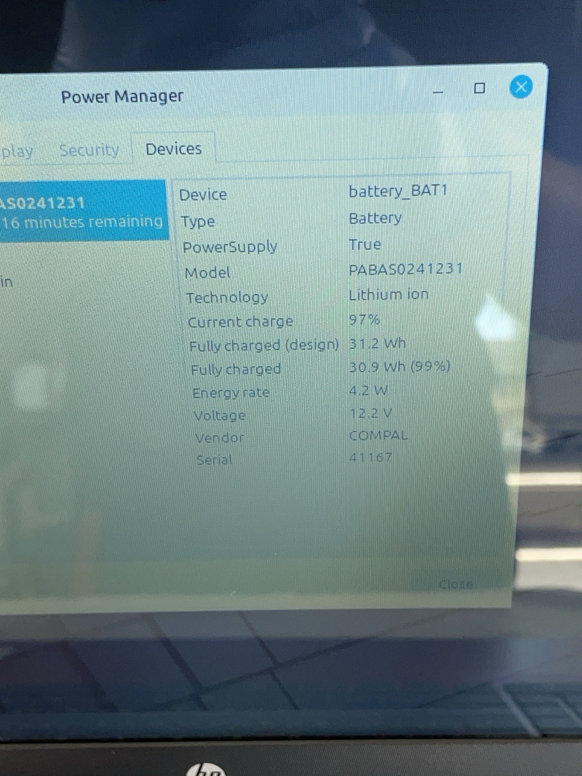 HP 15-bs234wm 15.6″ Laptop | Pentium Silver N5000 1.1GHz | RAM: 8GB | No OS/HDD