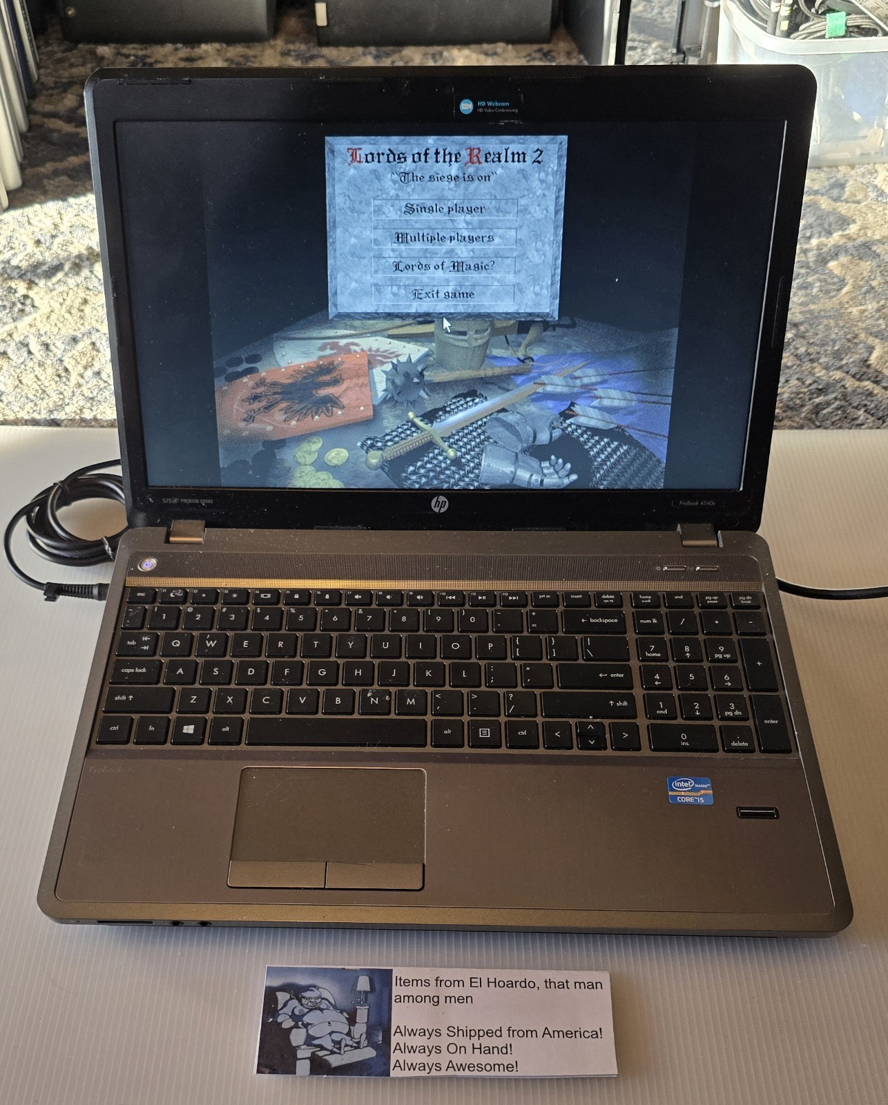 HP Probook 4540s Laptop i5-3210M 2.50Ghz 16GB RAM 500GB HDD WIN 10 PRO