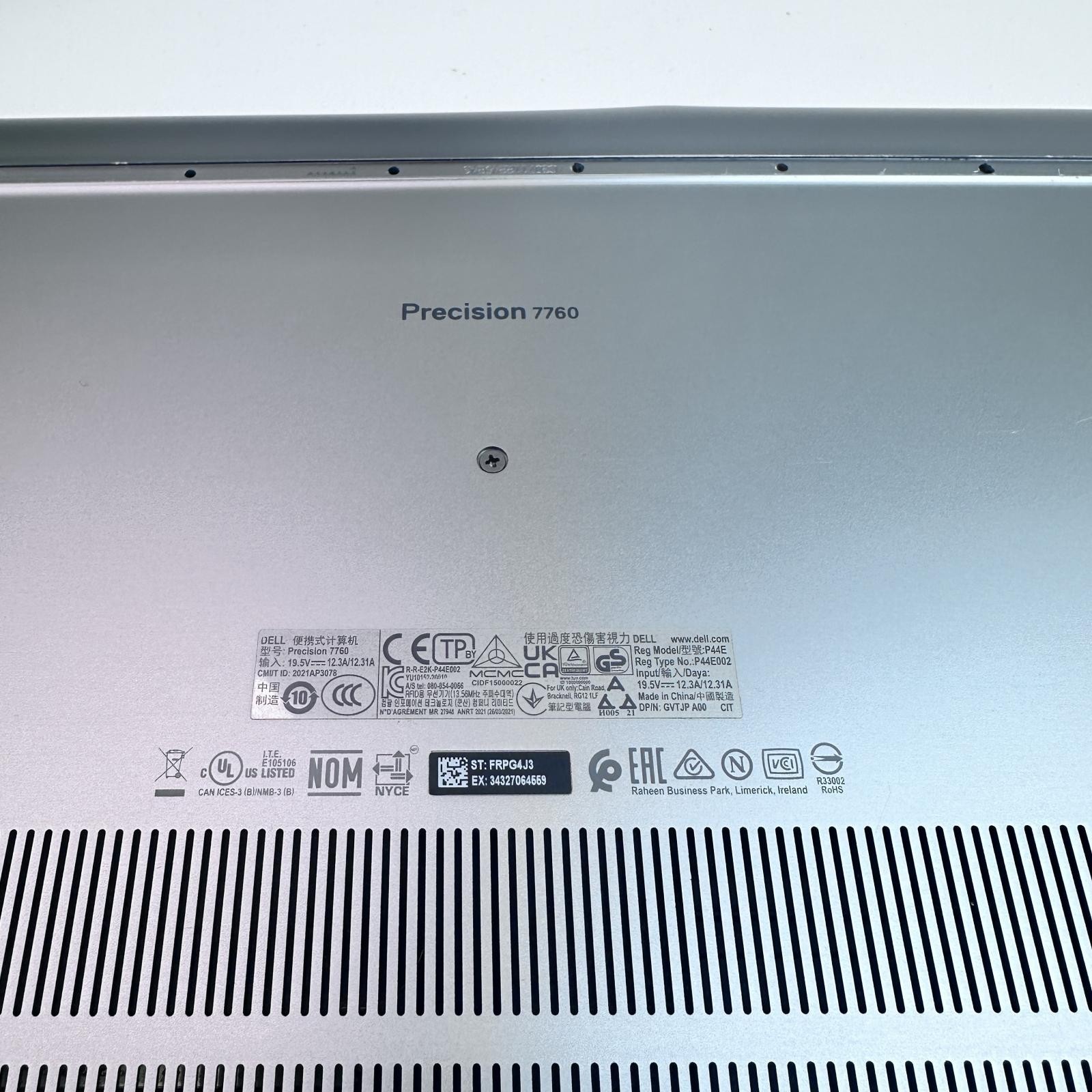 Dell Precision 7760 17.3″ FHD, Xeon W-11855M ,64GB,1TB, RTX A3000 *Pls READ*