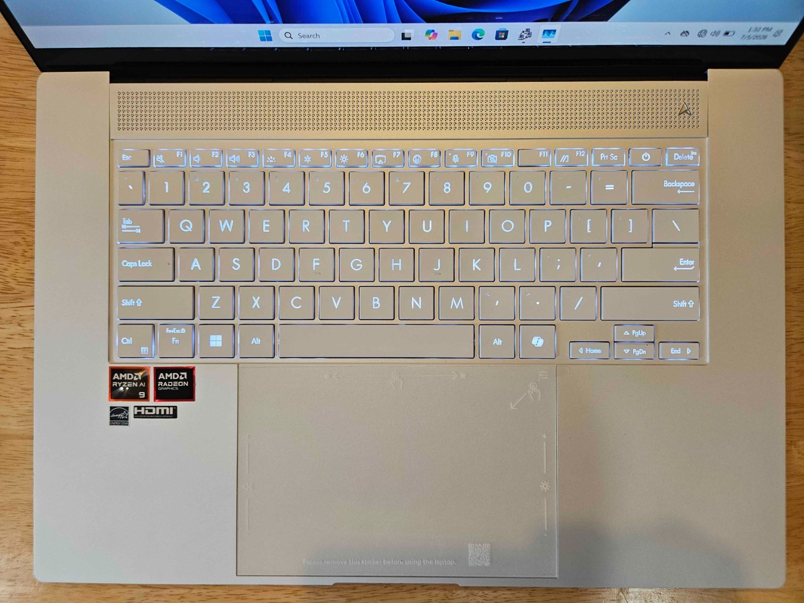 ASUS Zenbook S 16 16” 3K OLED Touchscreen 120Hz AMD Ryzen AI 9 365 24GB 1TB SSD