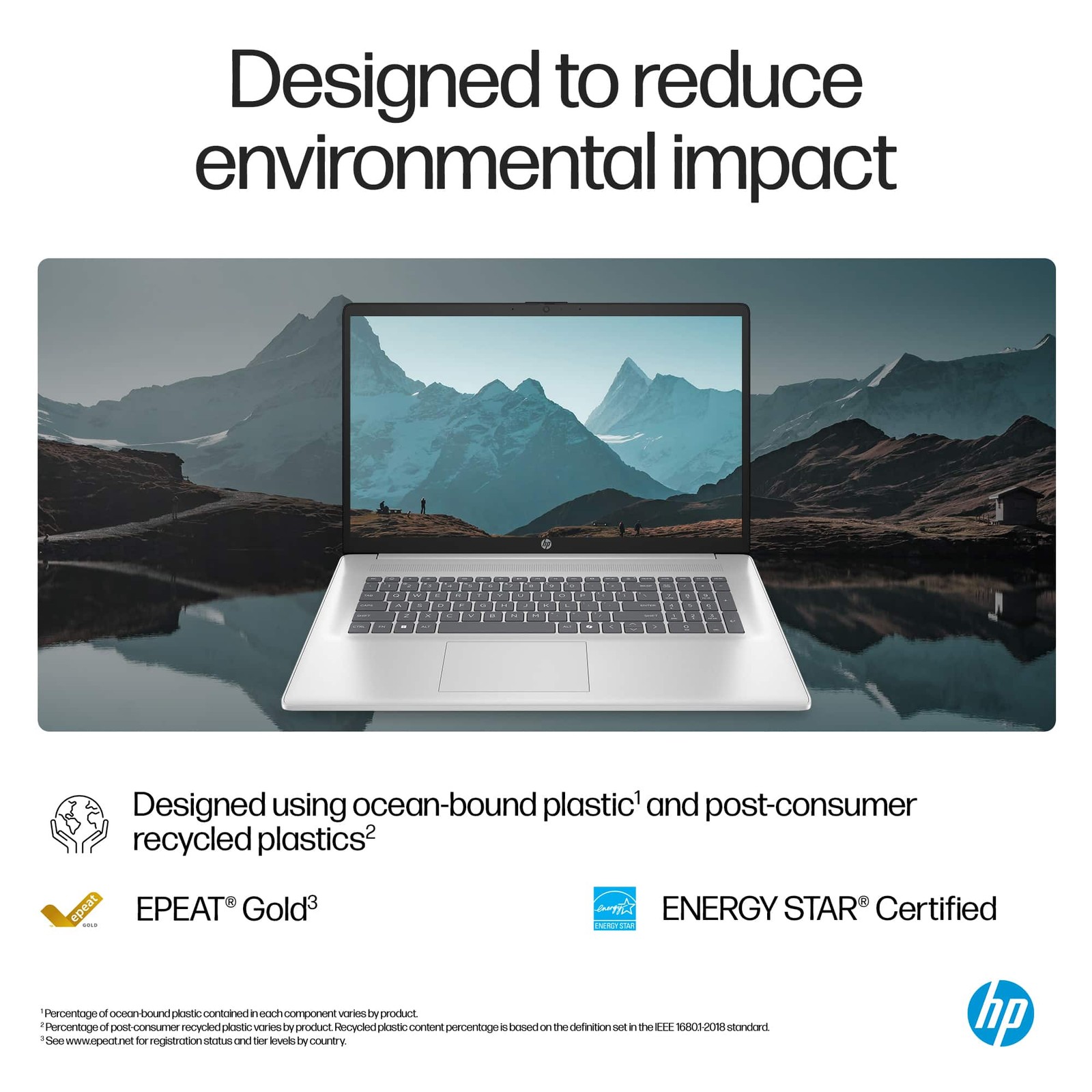 HP – 17.3″ HD+ Laptop – Intel Core i3 – 8GB Memory – 256GB SSD – Natural Silver
