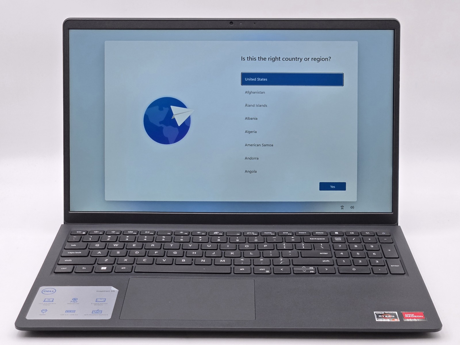 Dell Inspiron 15 3535 15.6″ FHD Ryzen 5 7520U 8GB 512GB SSD Win11