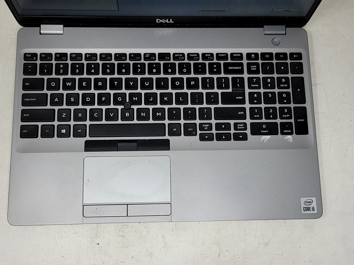 DELL LATITUDE 5510 Laptop Intel Core I5-10210U 8GB 256GB SEE NOTES