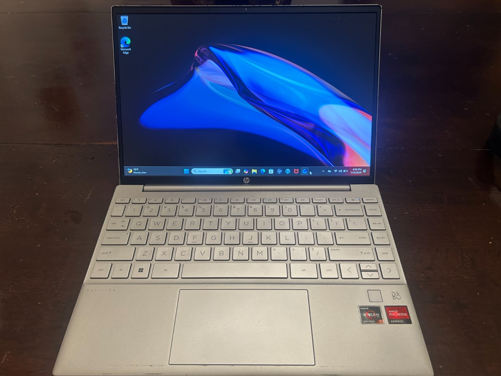 HP Pavilion Aero 13 Laptop | Ryzen 5 | Lightweight | 256GB SSD | 2 Chargers
