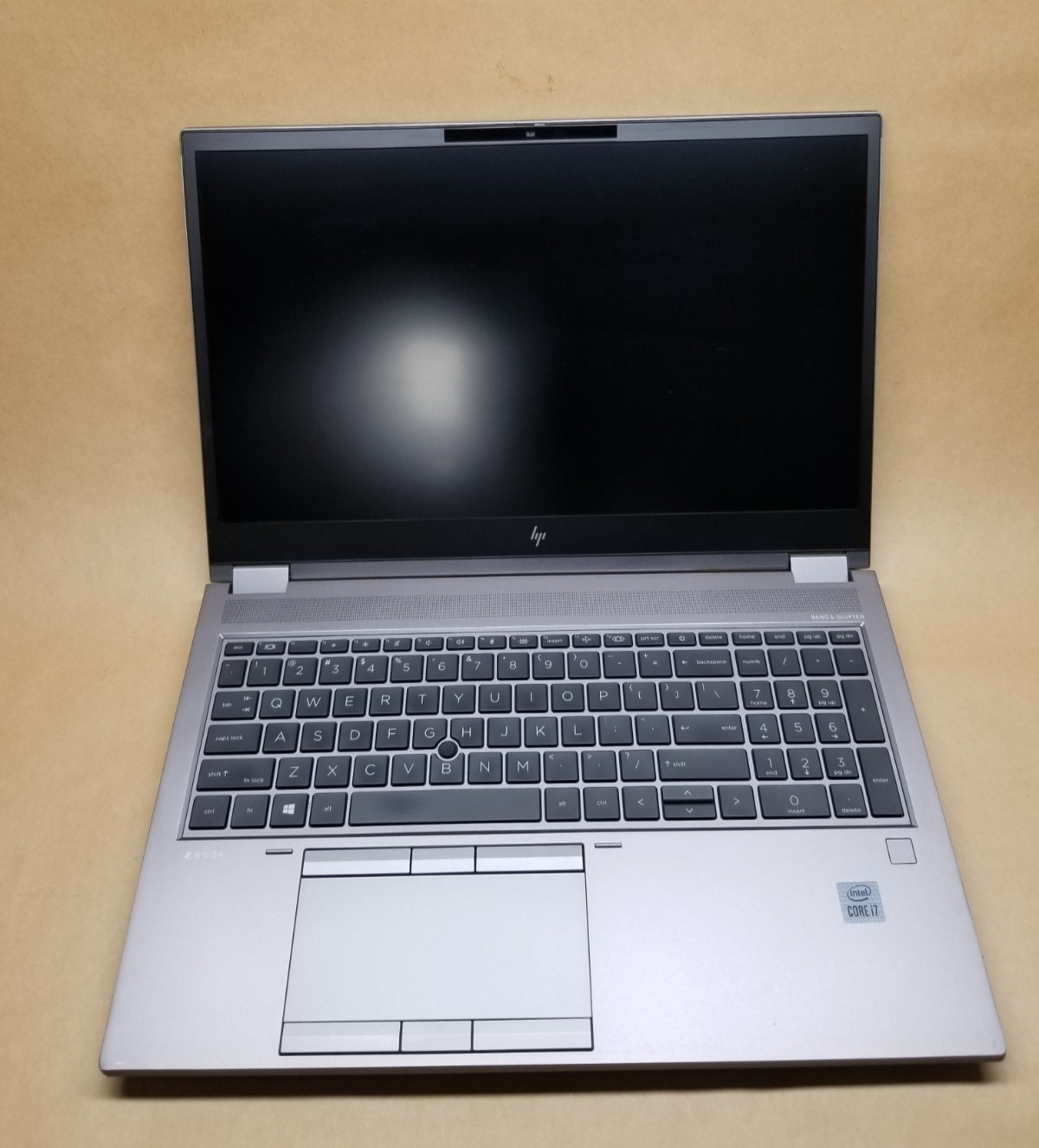 HP Zbook Fury 15 G7 Laptop i7-10750H 512GB SSD 32GB RAM Quadro T1000 Max-Q WIN11