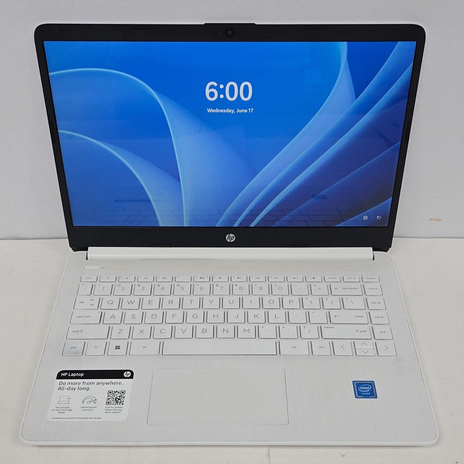 HP Laptop 14-DQ0054DX 14″ Celeron N4120 1.1GHz 8GB RAM 64GB SSD