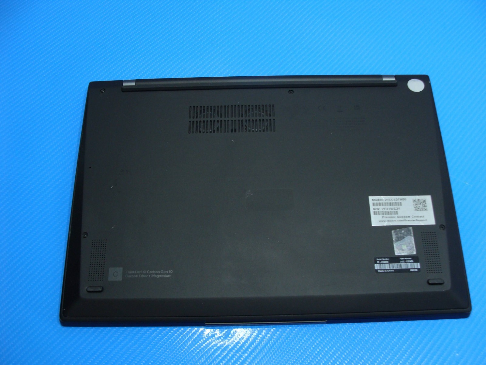 Lenovo ThinkPad X1 Carbon Gen 10 14″WUXGA i7-1255U 1.7GHz 16GB 512GB W11Pro +PA