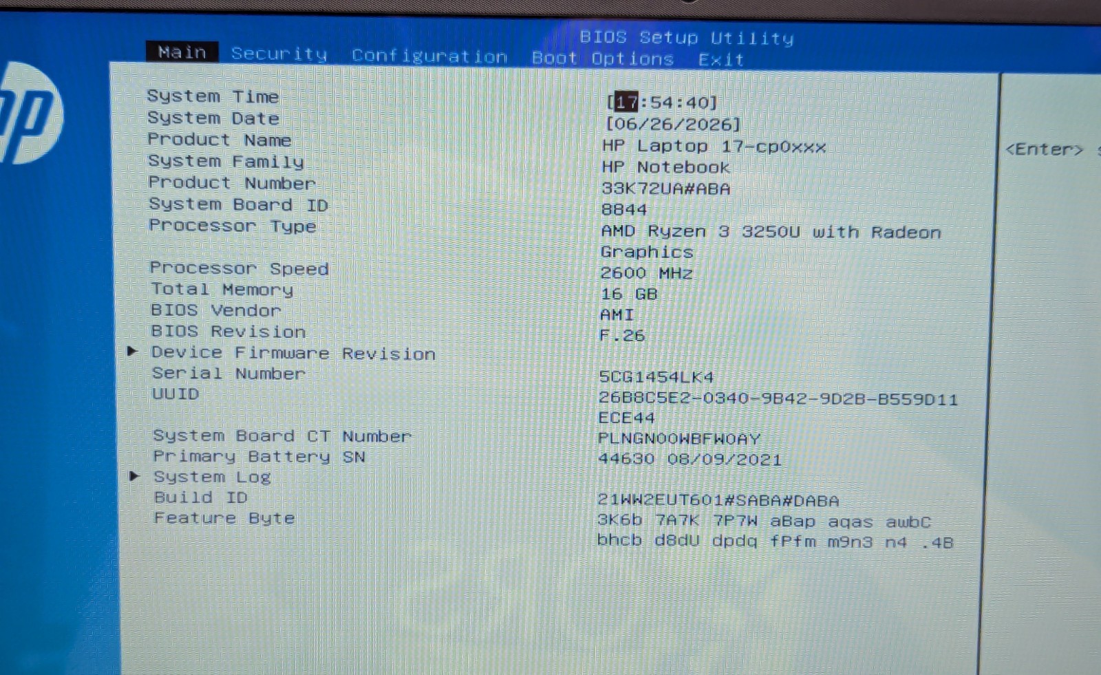 HP 17-cp0056nr 17.3″ Touch Laptop Ryzen 3 3250U 2.60GHz 16GB RAM 256GB SSD Win11