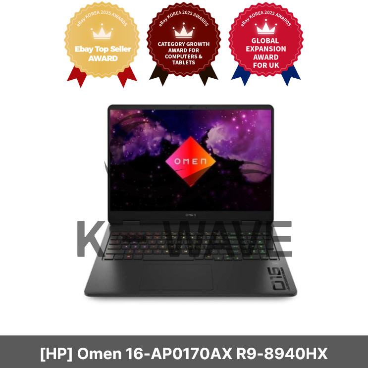 [HP] Omen 16-AP0170AX R9-8940HX (16GB/512GB/RTX5060/Win11Home) QHD