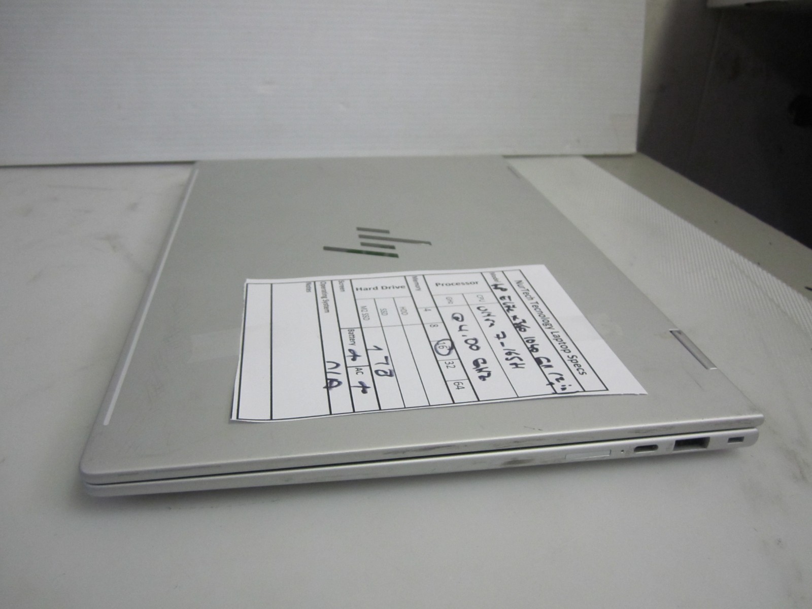 HP EliteBook x360 1040 G11 Ultra 7 165H 4.00 GHZ 16GB 1TB M2SD NOOS LAPTOP + AC