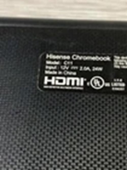 Hisense Chromebook C11 Black HDMI Built-in Webcam Notebook/Laptop | For Parts