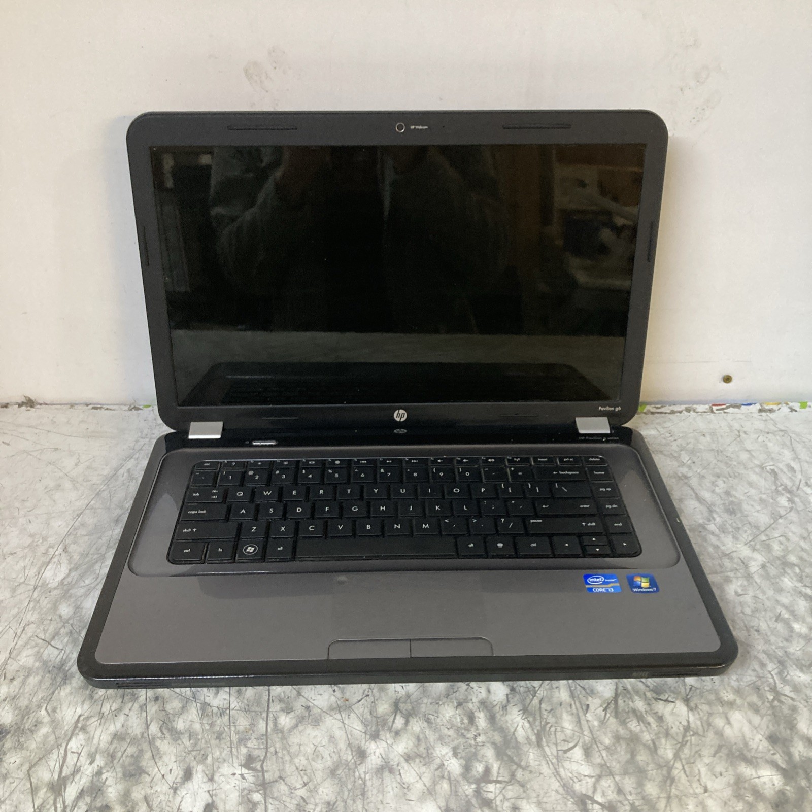 HP Pavilion g6 Intel Core i3-2330M 2.20GHz 4GB Ram No HDD Boot to BIOS