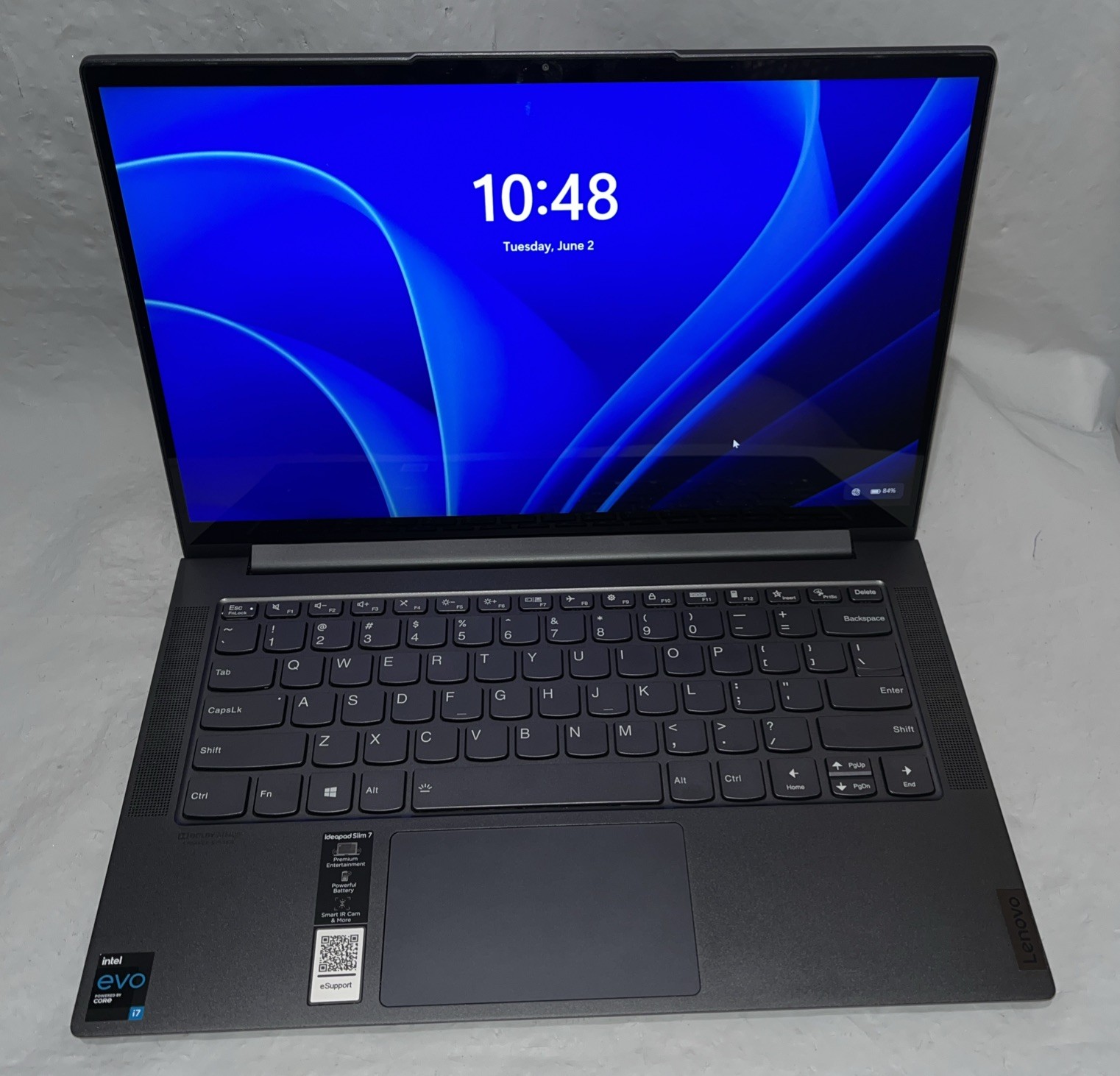 Lenovo IdeaPad Slim 7 14ITL05 i7-1165G7@2.80GHz, 16GB RAM, 512GB M2, W11P