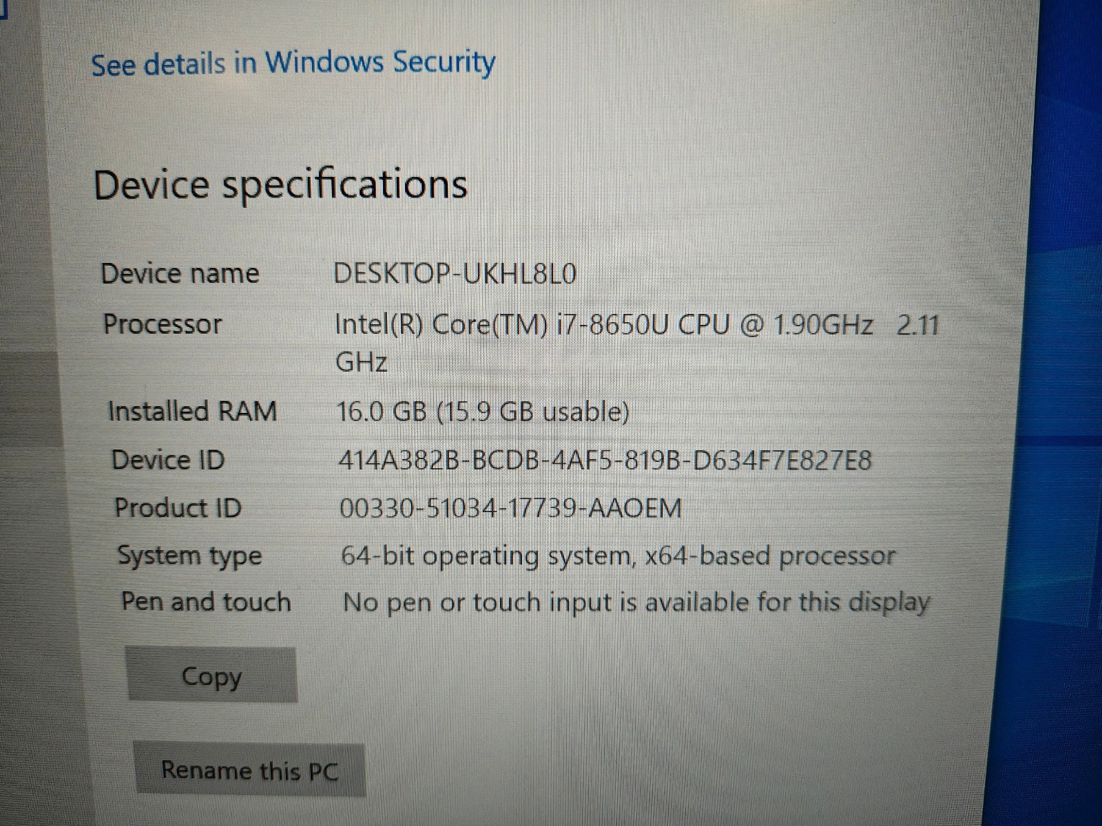 Dell Latitude 7490 Core i7-8650U 16GB DDR4 256GB NVME FHD IPS 14″ w/Charger