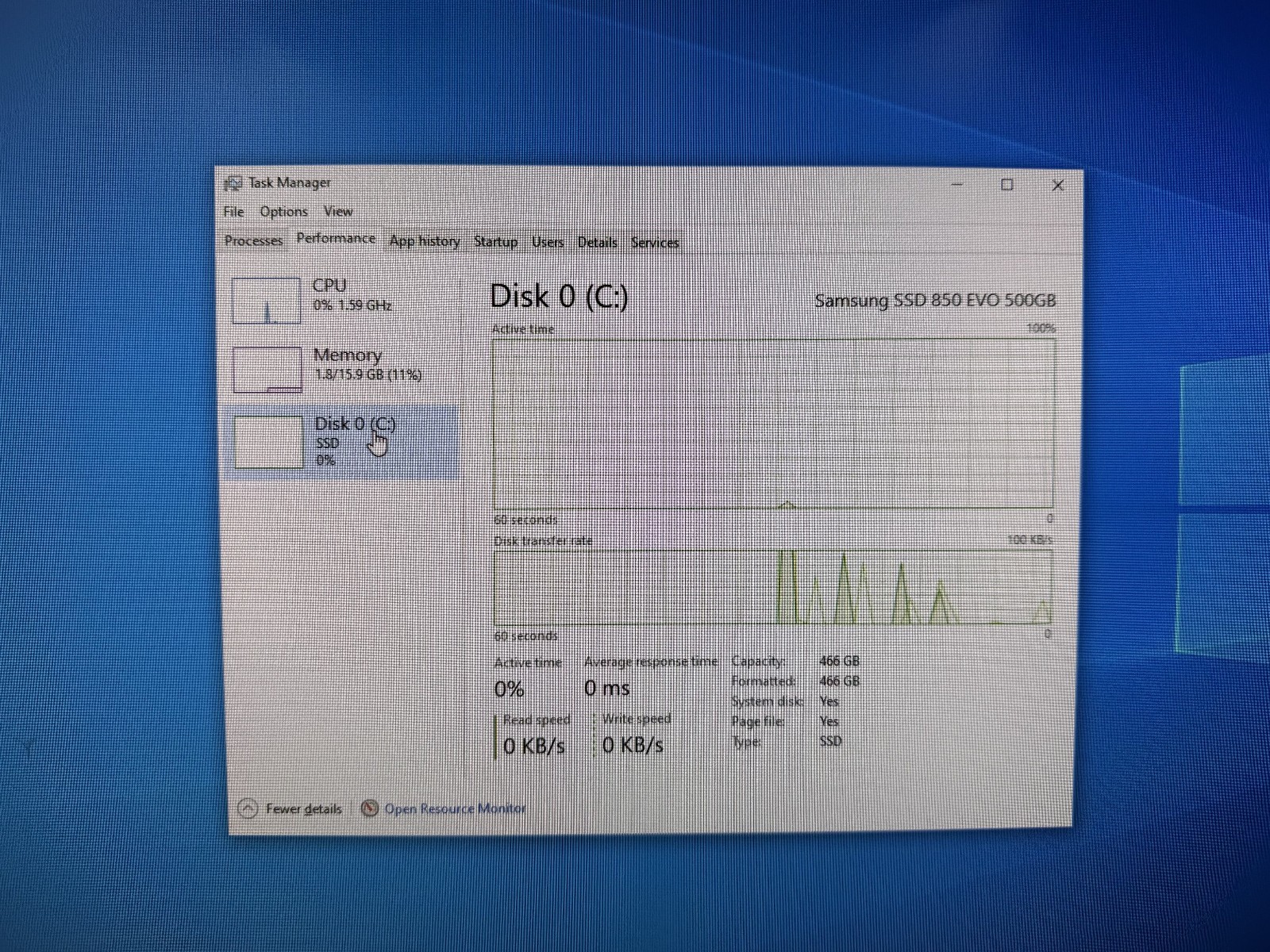 (NO DISPLAY) ASUS ROG GL552VW, I7-6700HQ , 2X8(16GB) DDR4, Windows 10, 500GB SSD