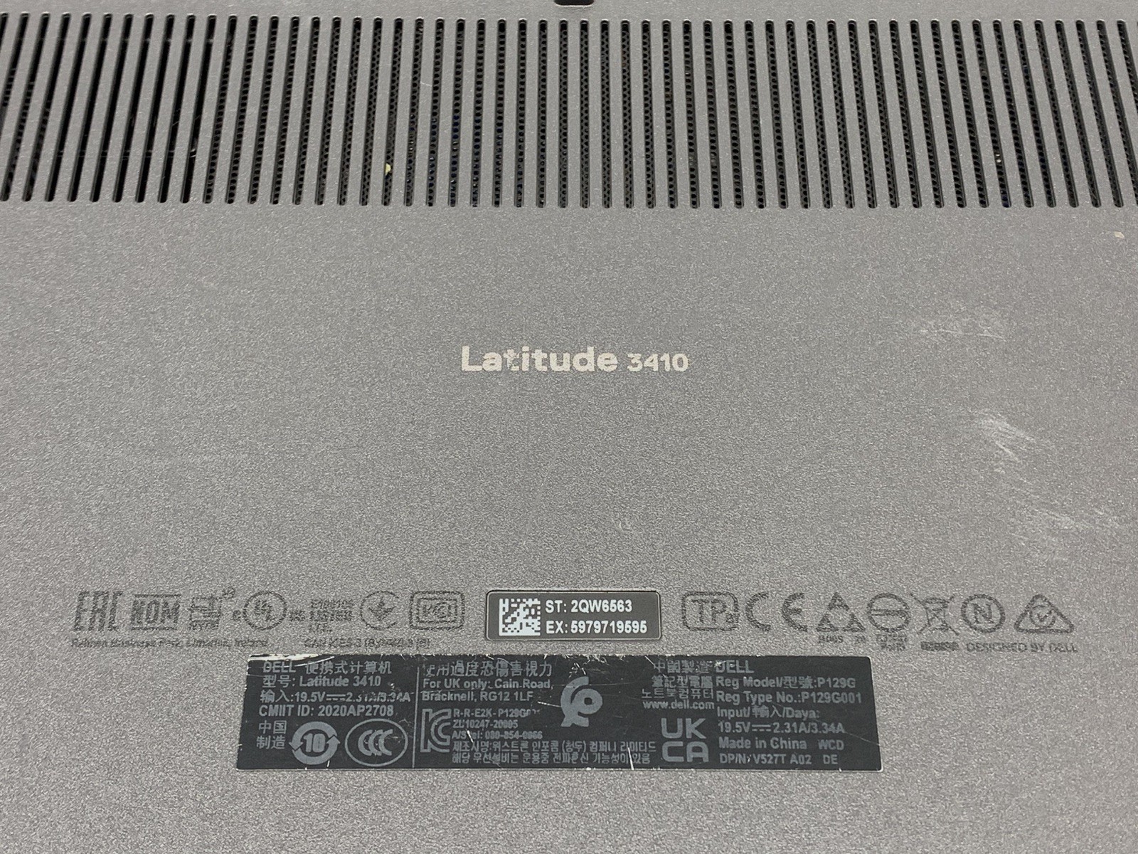 Dell Latitude 3410 Intel Core i5 10th Gen | 256GB SSD, 16GB RAM | #P217
