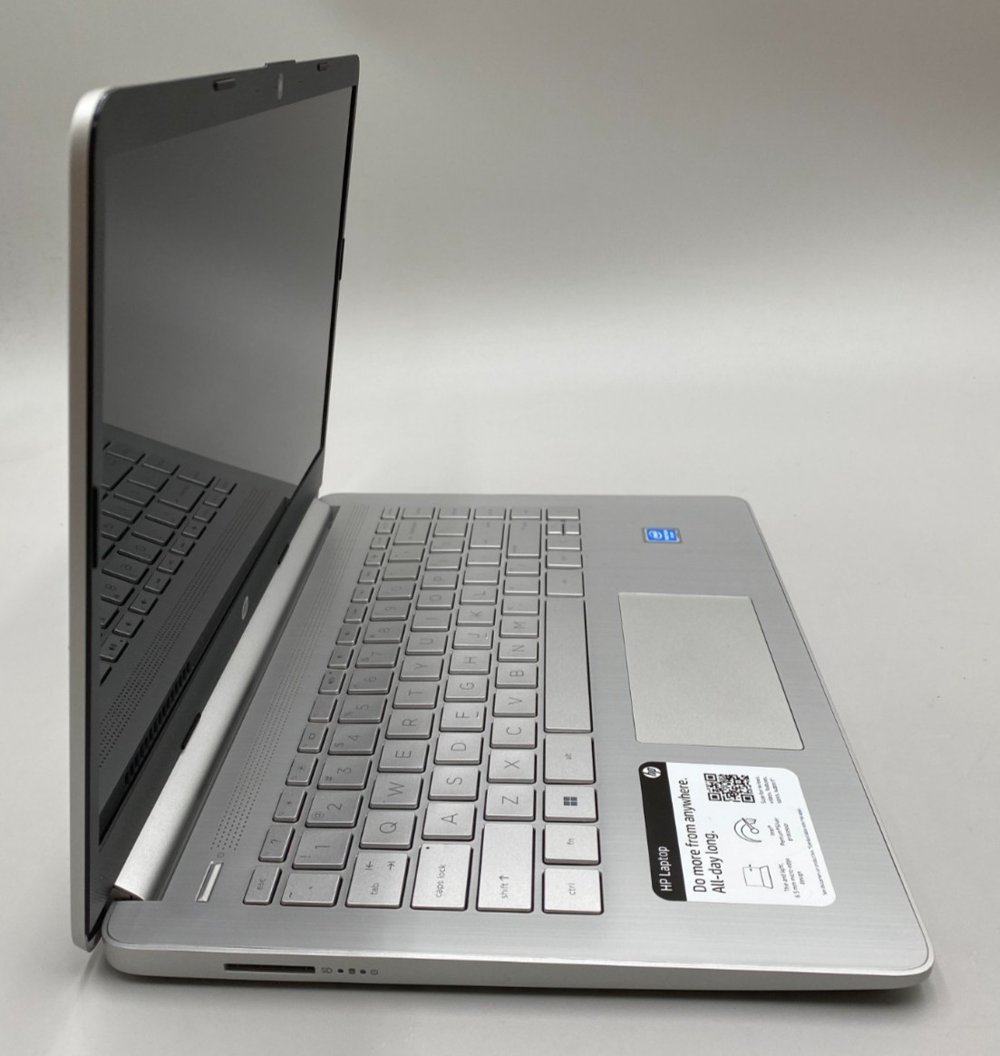 HP Laptop 14-DQ0057NR Pentium Silver N5030 1.1GHz 64GB eMMc 4GB DDR4 Silver B