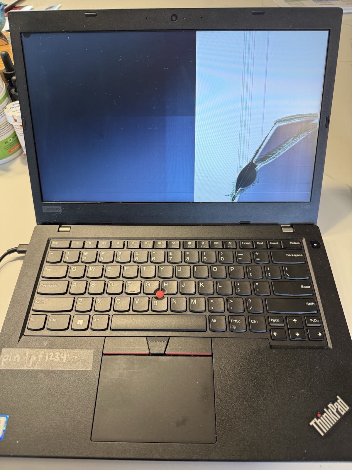 Lenovo ThinkPad L480 14″ 8 GB DDR4 SDRAM Intel Core i3-8130U 8th Gen 2.20 GHz