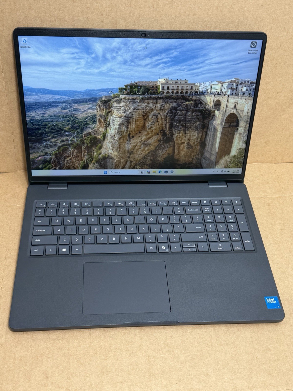 Dell Pro 16 16″ PC16250 WUXGA Intel Core i3-100U 8GB RAM 256GB SSD Win-11