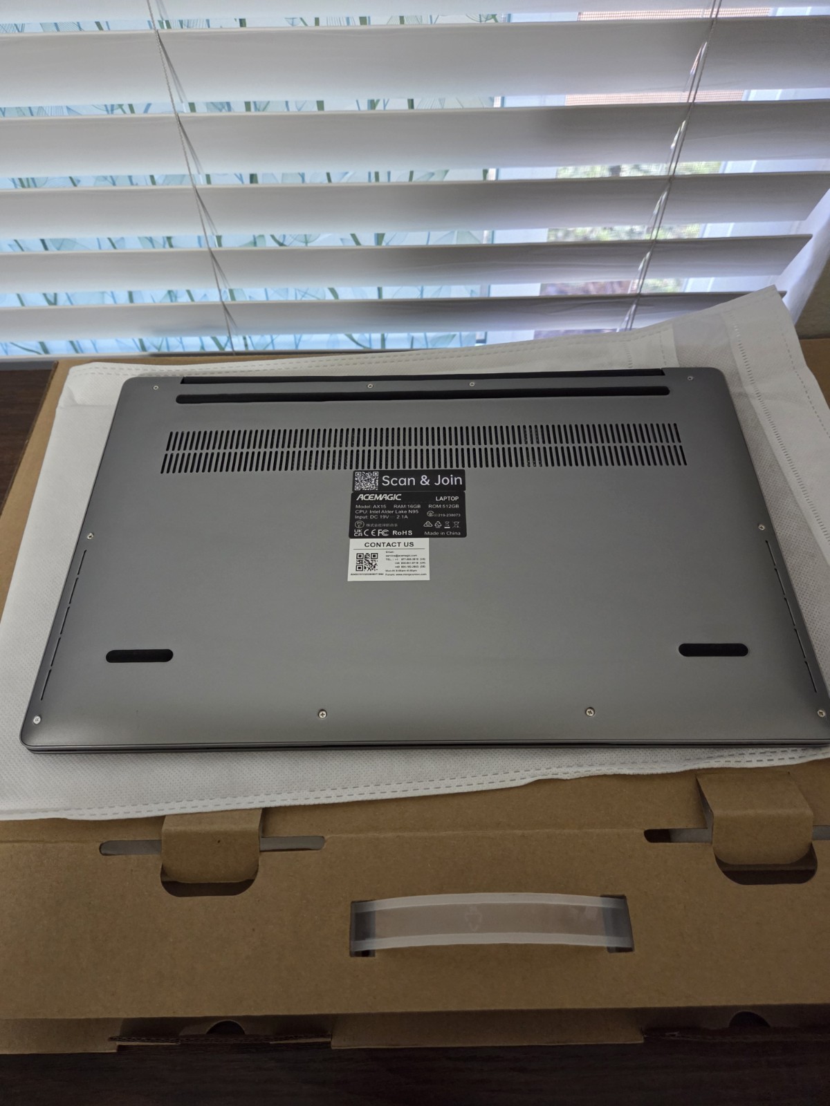 Laptop Intel 12th Gen 512GB SSD 16GB Ram with MS Office – New