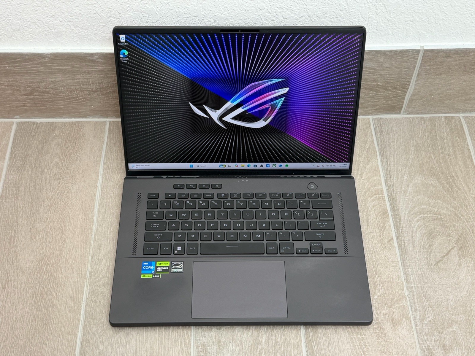 Rog Zephyrus G16 GU603 16″ Core i7-13620H GeForce RTX 4060 16GB RAM 512GB NVMe
