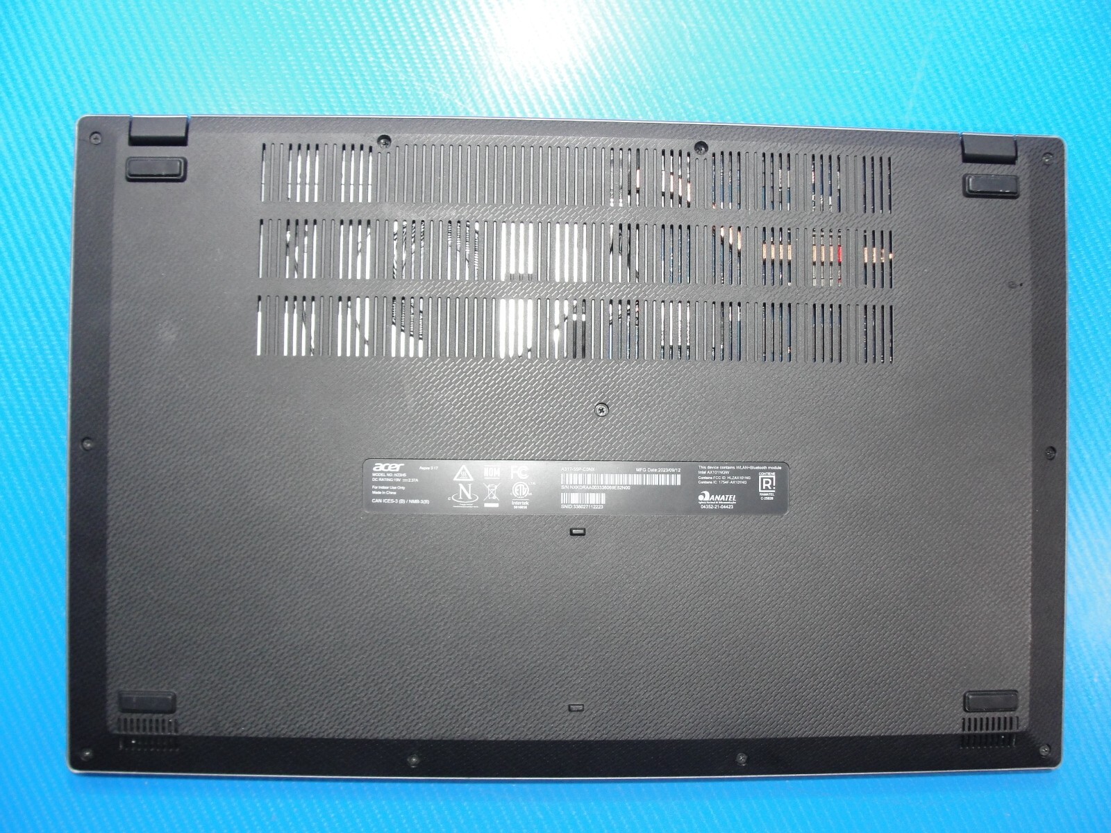 Acer Aspire A317-55-Conx 17.3″FHD laptop Intel N100 0.8Ghz 8GB 128GB SSD 98tt