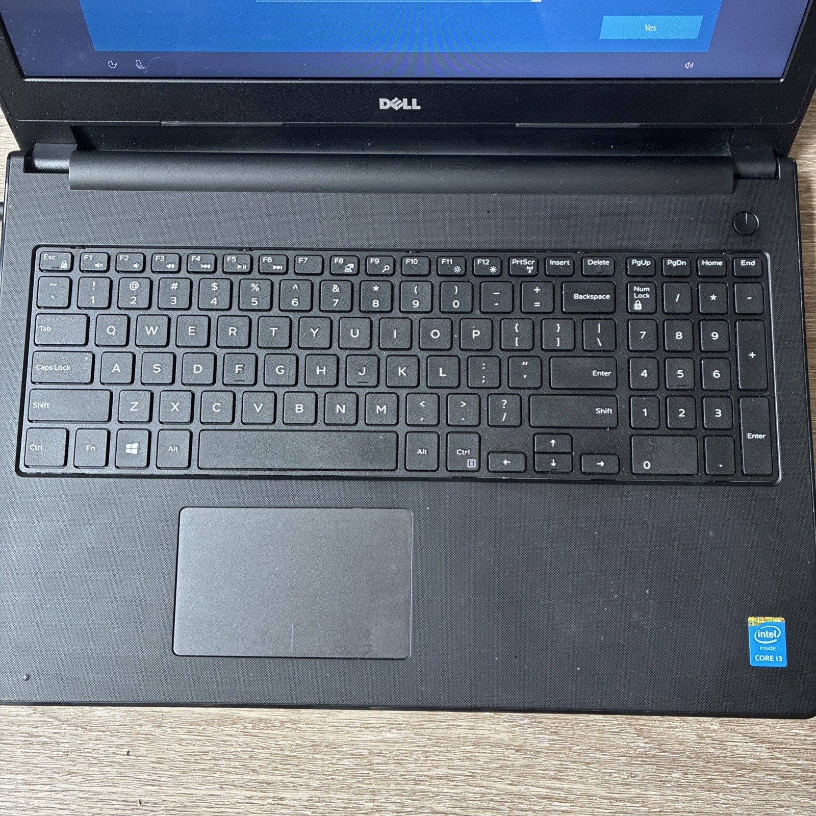 Dell Inspiron 3558 i3-5015U@2.10Ghz 6GB Ram 250GB HDD Win 10 Home Tested
