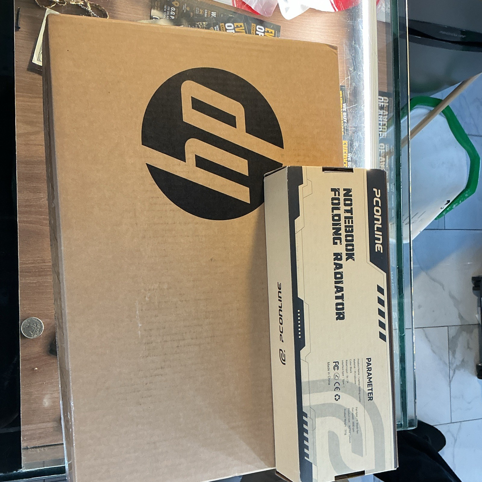 HP 14-dq6012dx 14″ Laptop Intel N150 4GB 128GB UFS Win11 S Brown WiFi