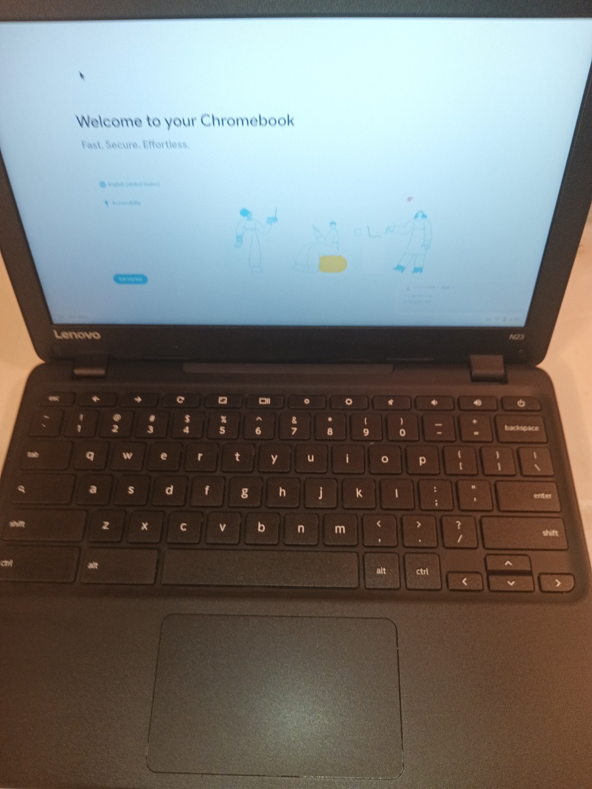 Lenovo N23 Chromebook Intel Celeron 1.60 GHz 4GB Ram 16GB with Charger