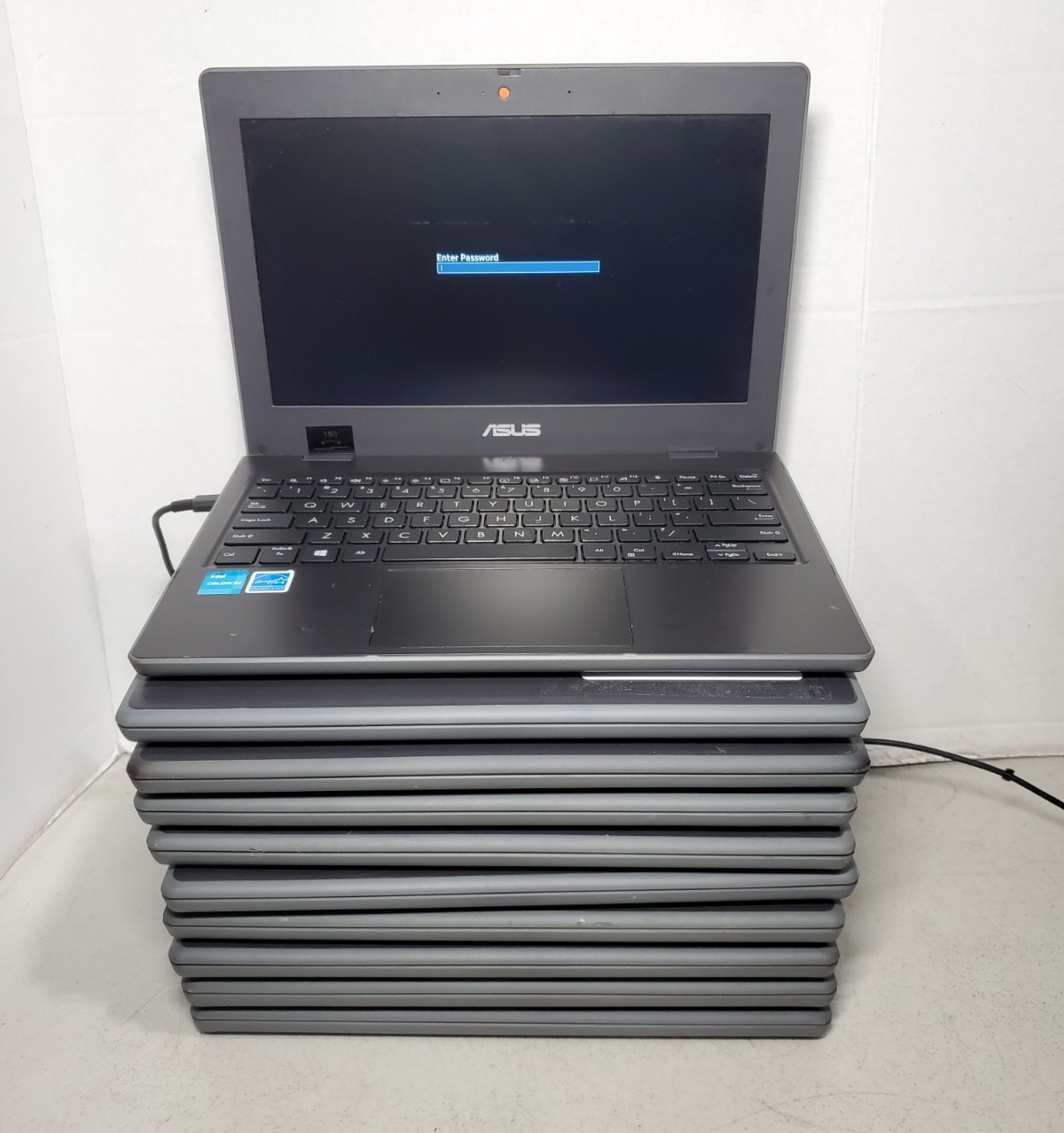 Lot of 10 ASUS BR1100CK 11.6″ Intel N4500 4GB RAM 128GB SSD NO OS! BIOS PW! #69