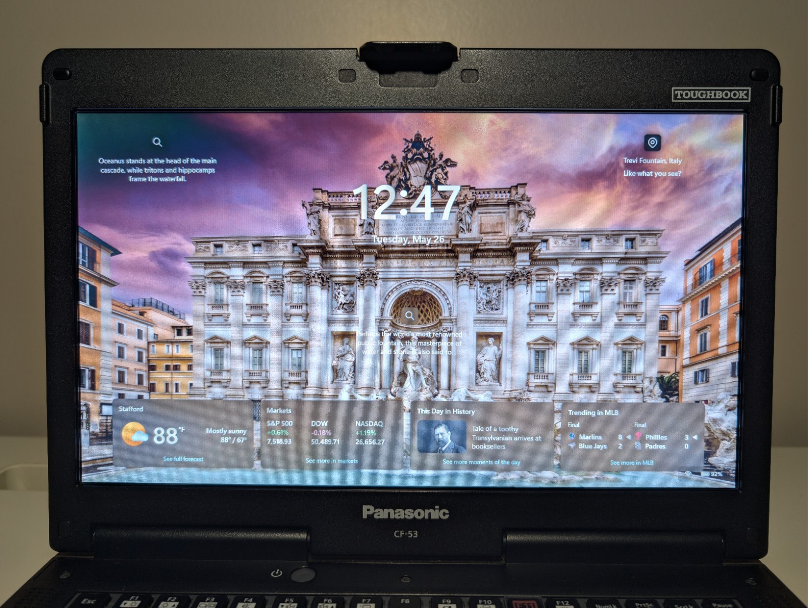 PANASONIC TOUGHBOOK CF 53 | i5-4310U 16GB RAM 256GB SSD | HD Backlit DVD Stylus