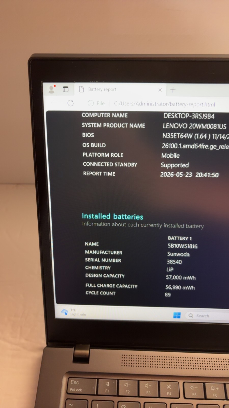 Lenovo ThinkPad T14s Gen 2 i5-1135G7 2.40GHz 16GB 512GB SSD Touchscreen 99%