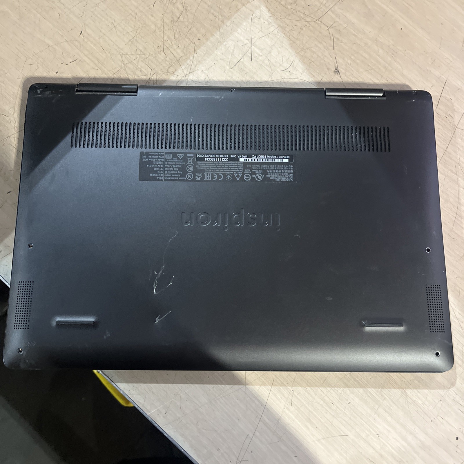 DELL INSPIRON 7386 INTEL CORE I7-8565U 1.80GHZ 16GB RAM NO HD