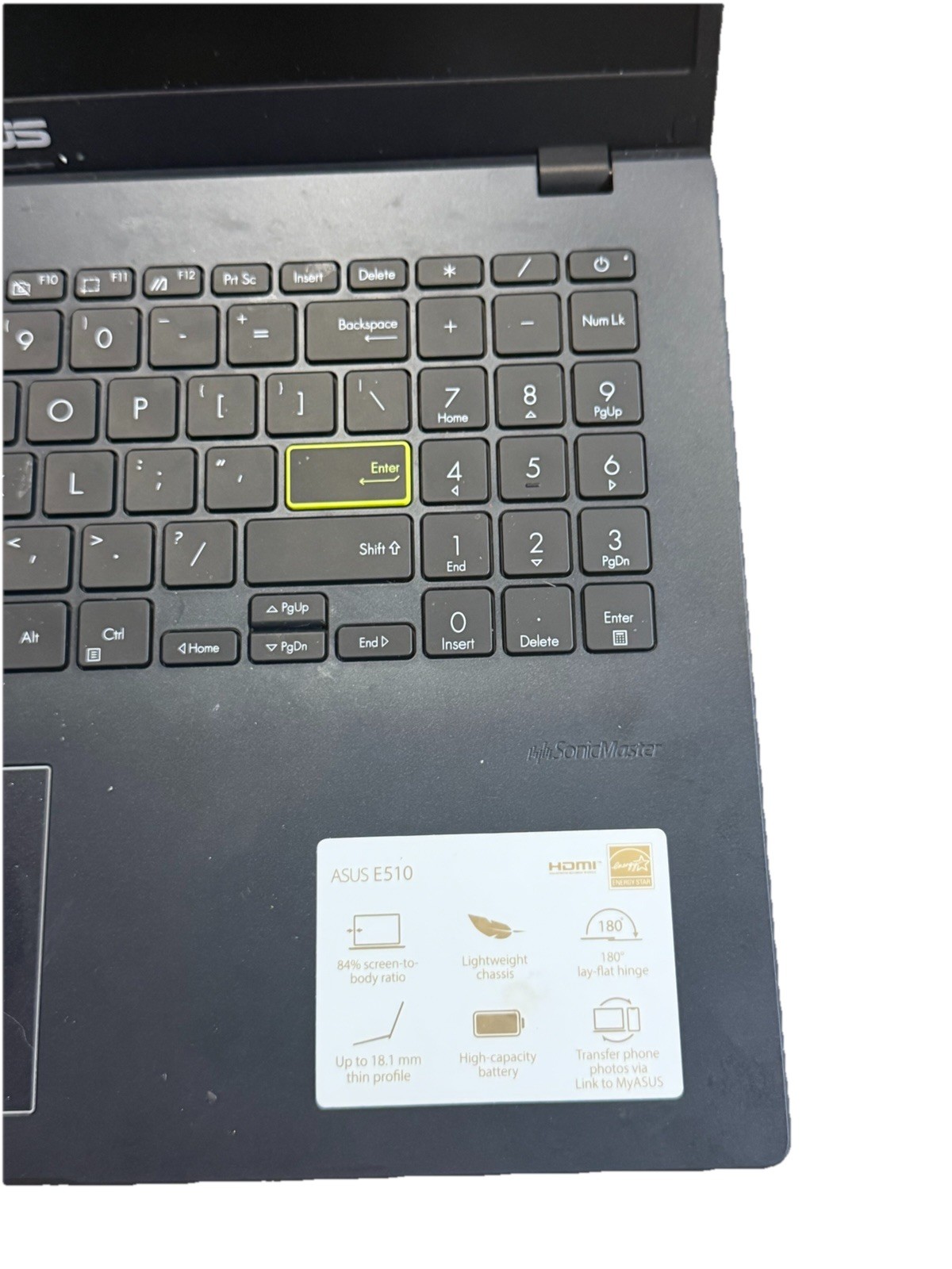 Asus Vivobook Go 15 E510MA_L510MA 15.6″ Celeron N4020 1.1GHz 4GB RAM 64GB HDD