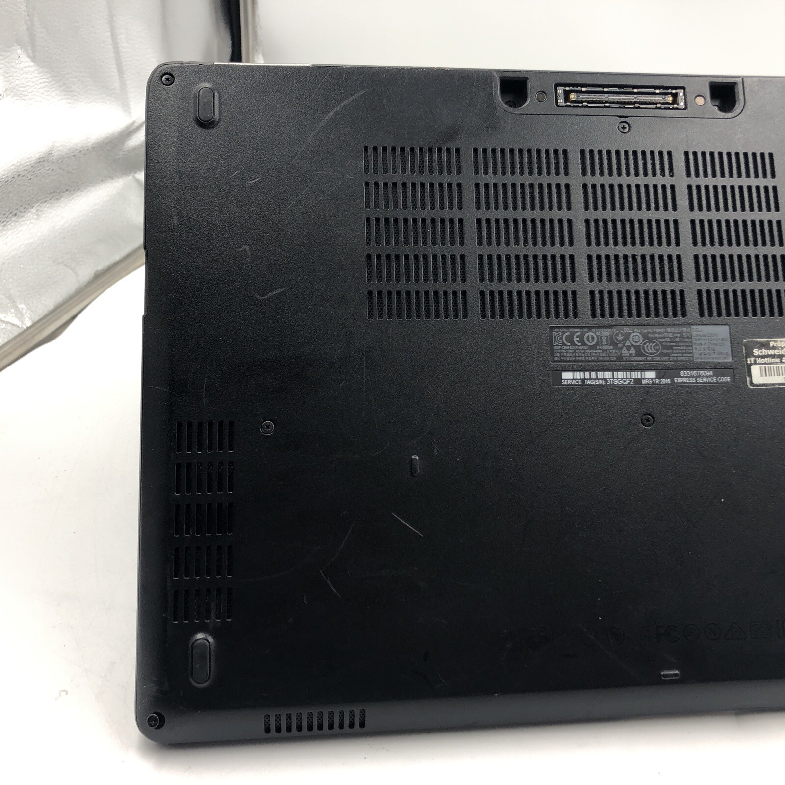 Dell Latitude E5570 i5 UNKNOWN CPU CODE/RAM/HDD/OS BAD DISPLAY/BOARD/HINGE PARTS
