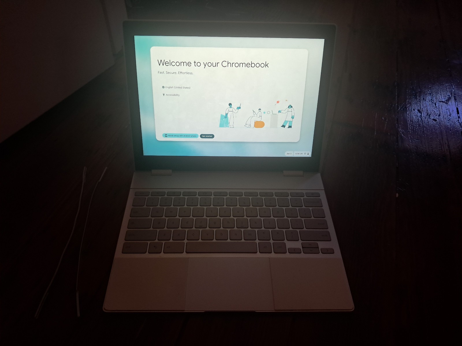 Lot of 2 Google Pixelbook For Parts/Repair! One powers on, one doesn’t. One box.