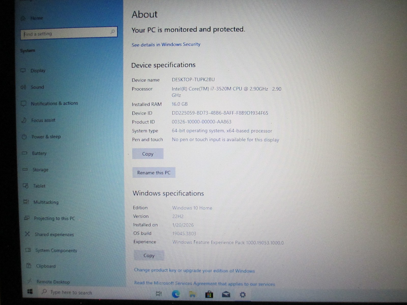 HP Elitebook 8570p i7 2.9GHz/16GB Ram/ 1TB HDD/ Win 10/ NICE Condition WORKING