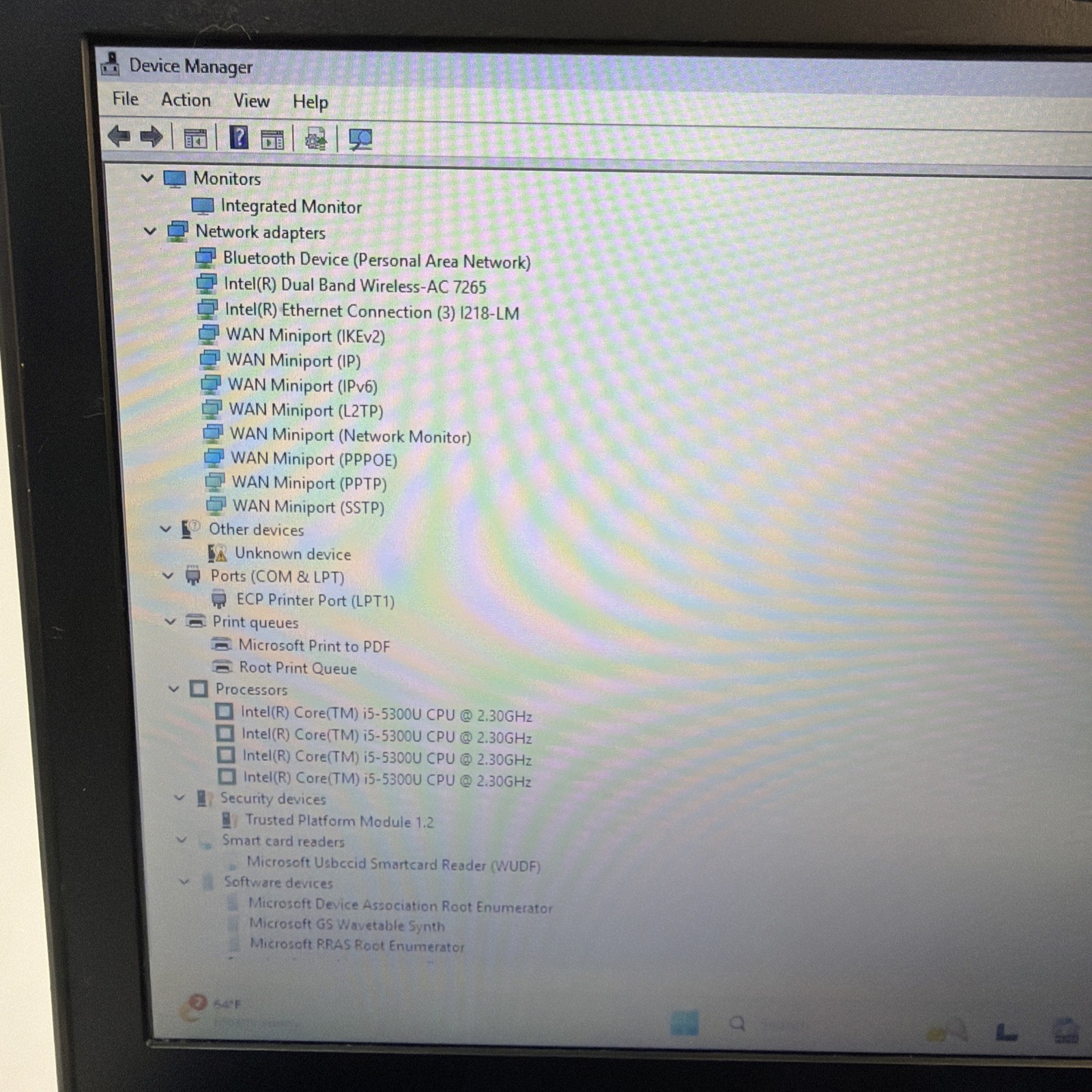 Dell Latitude E7250 Laptop Intel Core 15-5300U CPU @ 2.30GHz 4GB RAM 128HD 13′