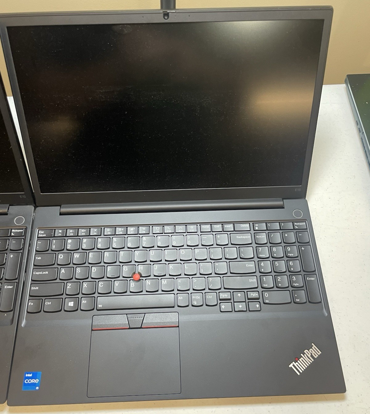 Lot of 2 Lenovo ThinkPad E15 Gen 2 i5 NO RAM NO SSD NO POWER FP/R