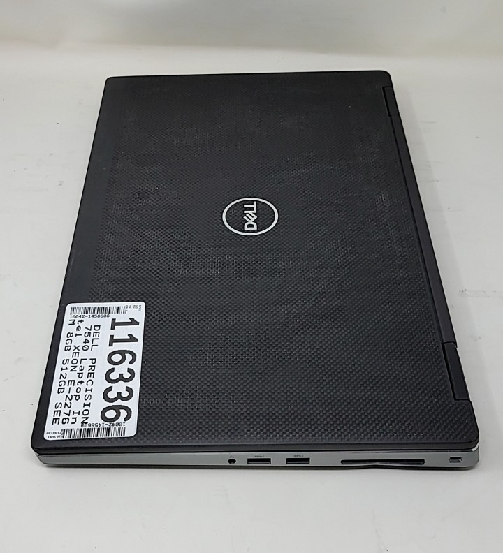 DELL PRECISION 7540 Laptop Intel XEON E-2276M 8GB 512GB SEE NOTES
