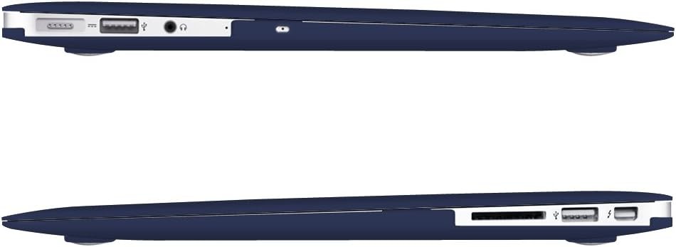 MacBook Air 13 inch Case 2010-2017 Release Model A1369 A1466, Navy Blue Cover
