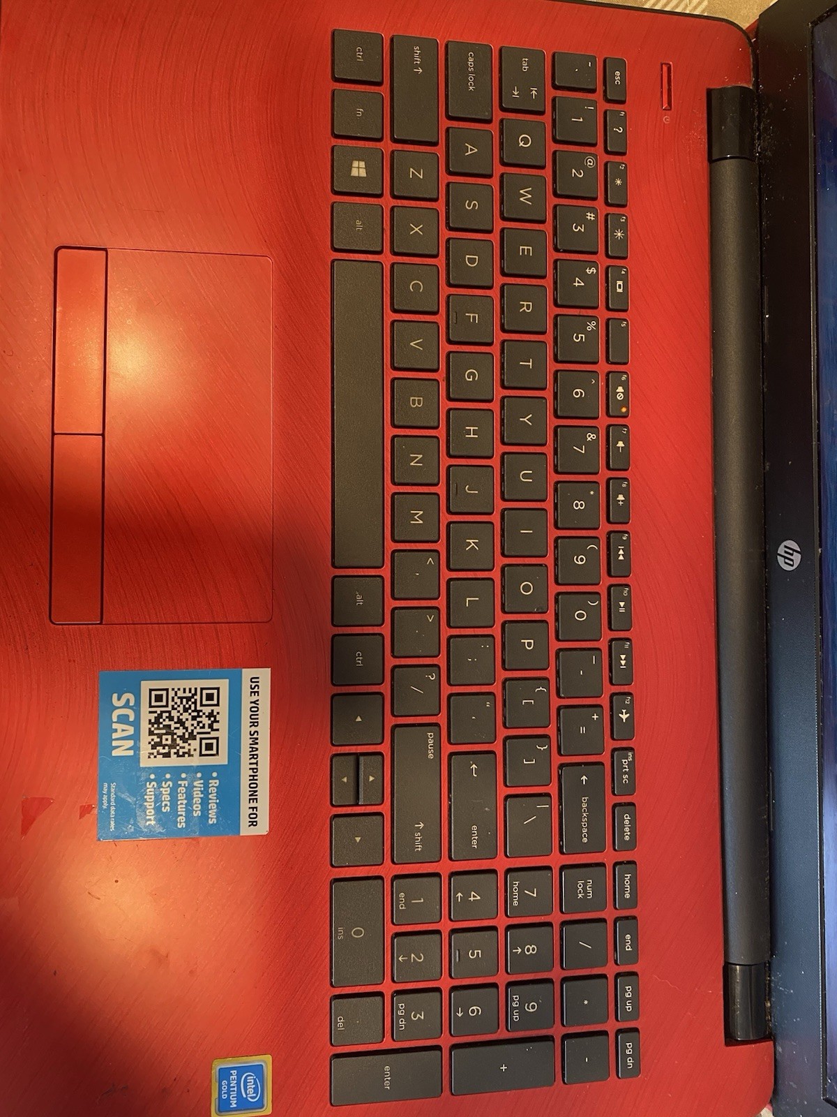HP Notebook Laptop 3168NGW Model – Works- Turns On- Loads And Loads- For Parts