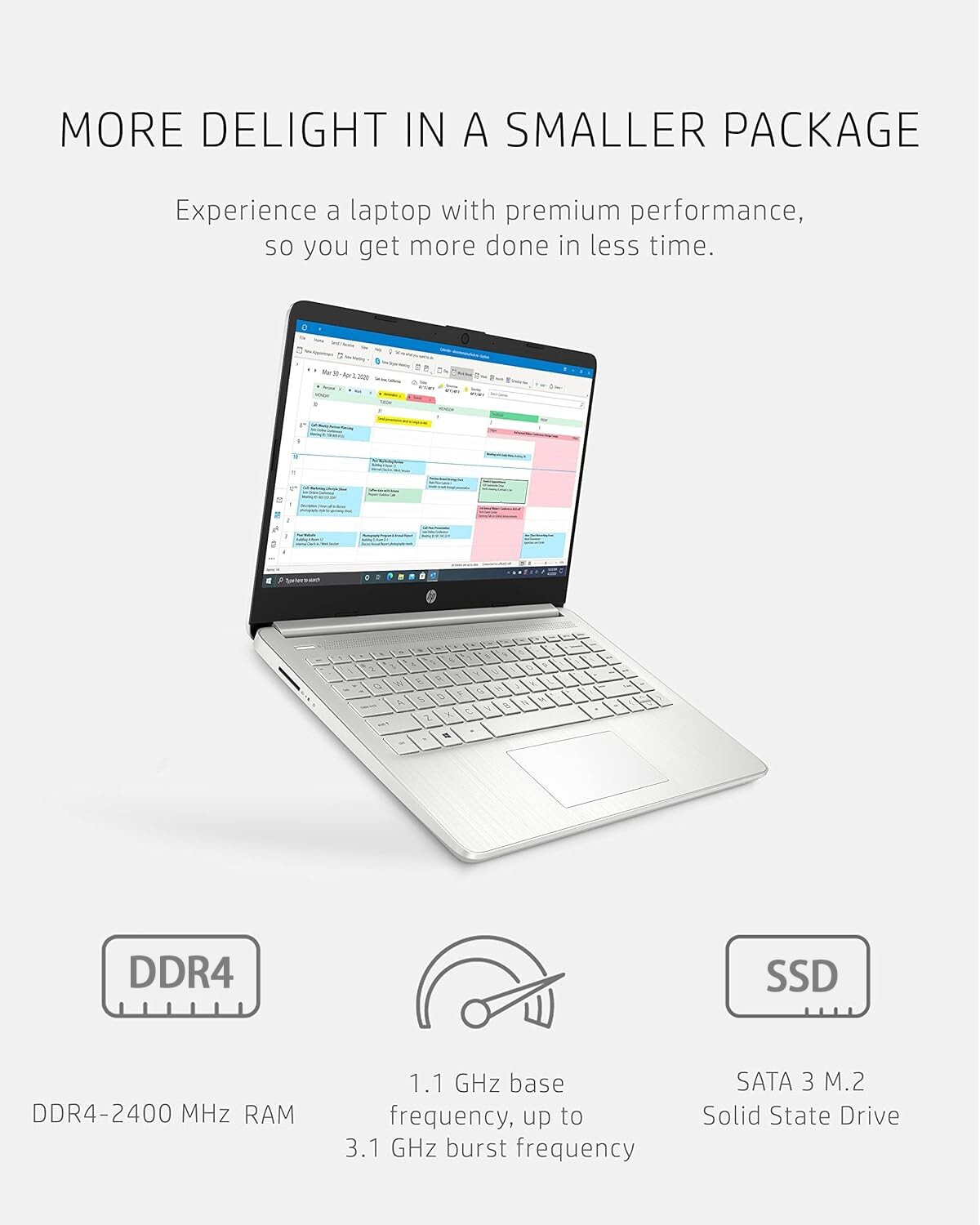 Newest HP Slim Laptop 14″ 4-Core Intel Pentium Upto 32GB RAM & 1TB SSD, Win 11