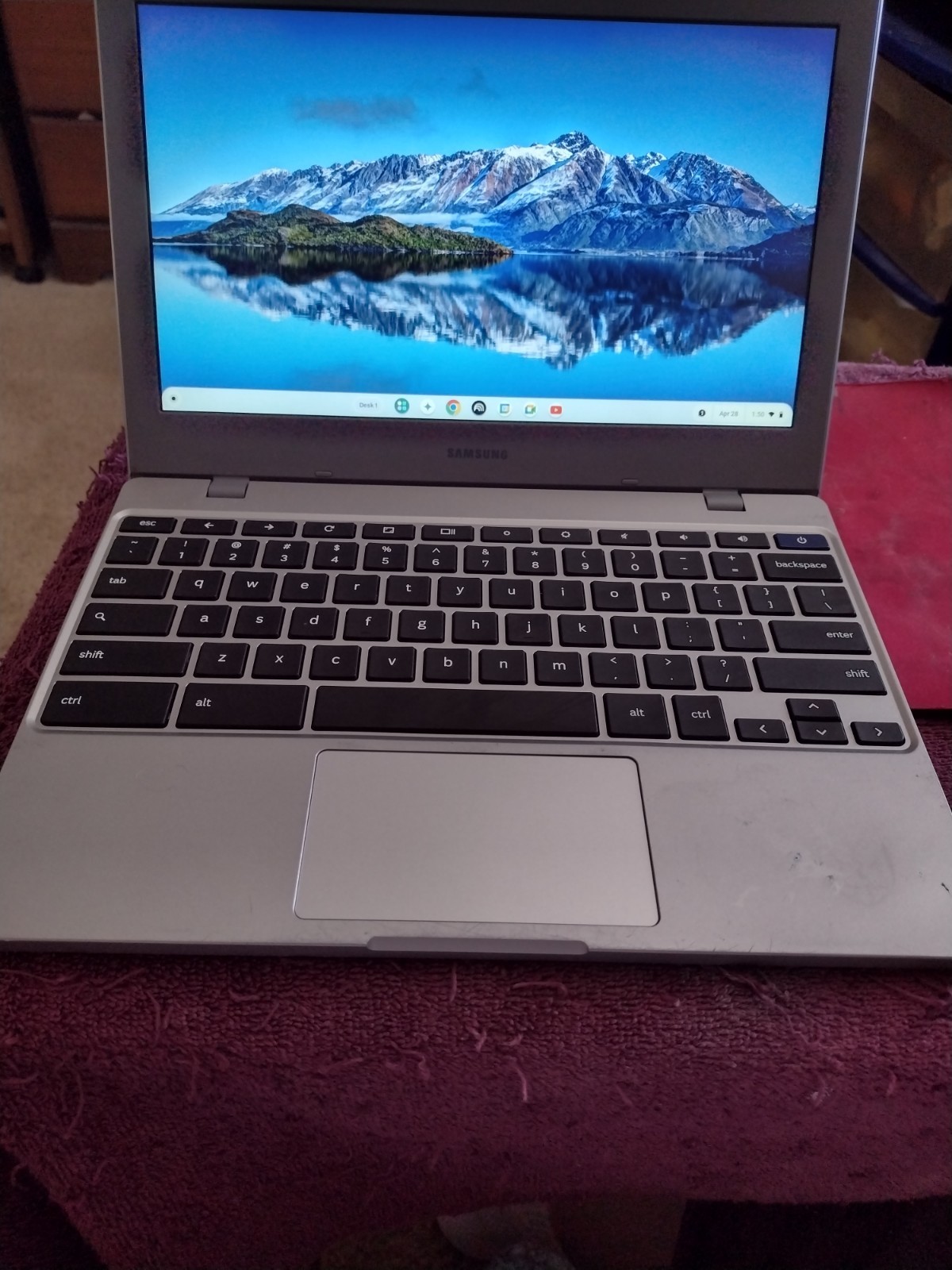 SAMSUNG XE310XBA Chromebook 4 11.6″ Intel N4000 4GB32GB nice clean NEW BATTERY