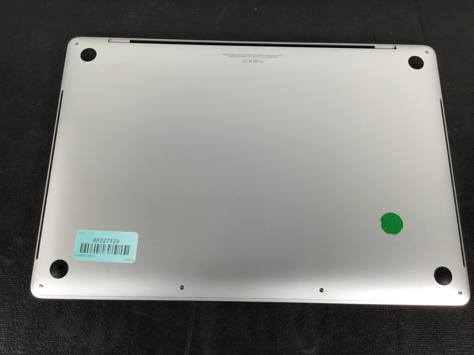 Apple MacBook Pro 16″ A2141 i7-9750H 2.6GHz 32GB RAM 500B NVMe 88% Battery ~