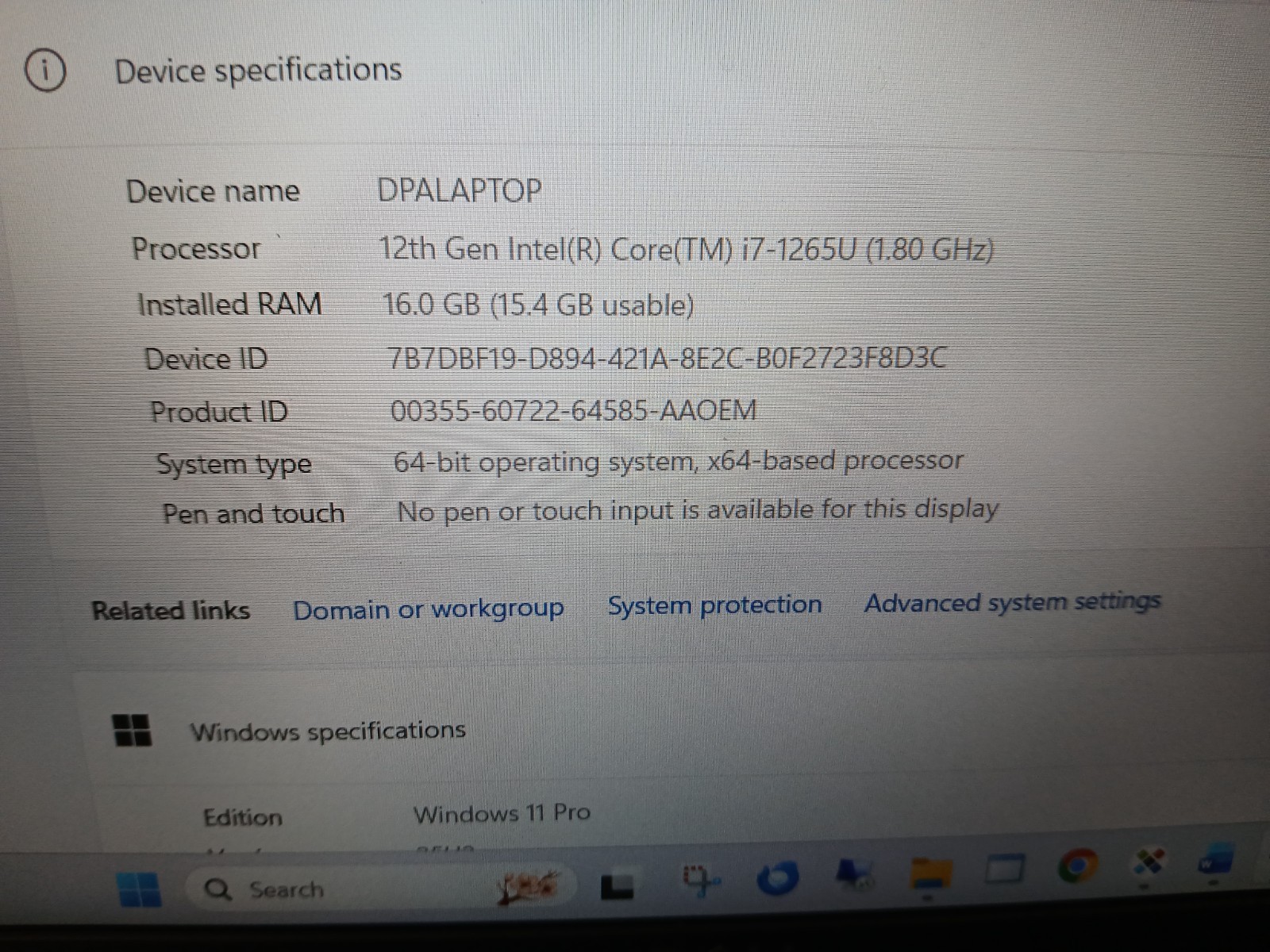 Dell Laptop 7330 Latitude Ultrabook Core I7 FHD 16gb 500GB SSD I7 13″ C260320