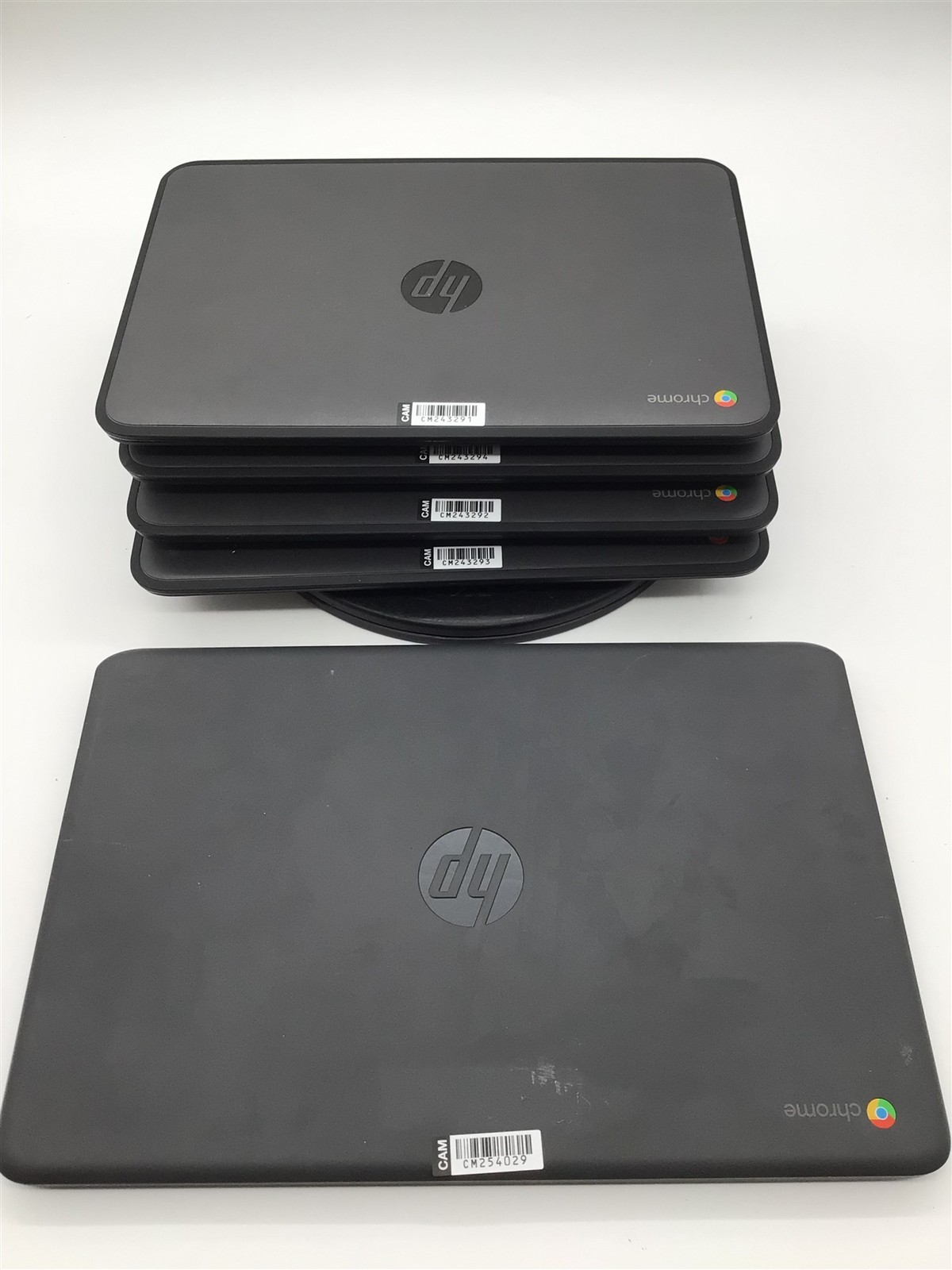 Lot of 5 HP Chromebooks 11 G5/14 G5 16GB/32GB