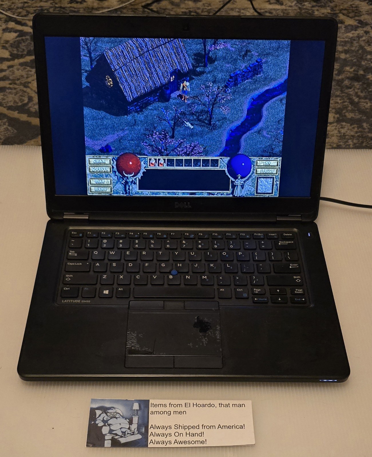 Dell Latitude E5450: 14″ / i7-5600U / RAM 16Gb / SSD 120Gb / Win 10 Pro