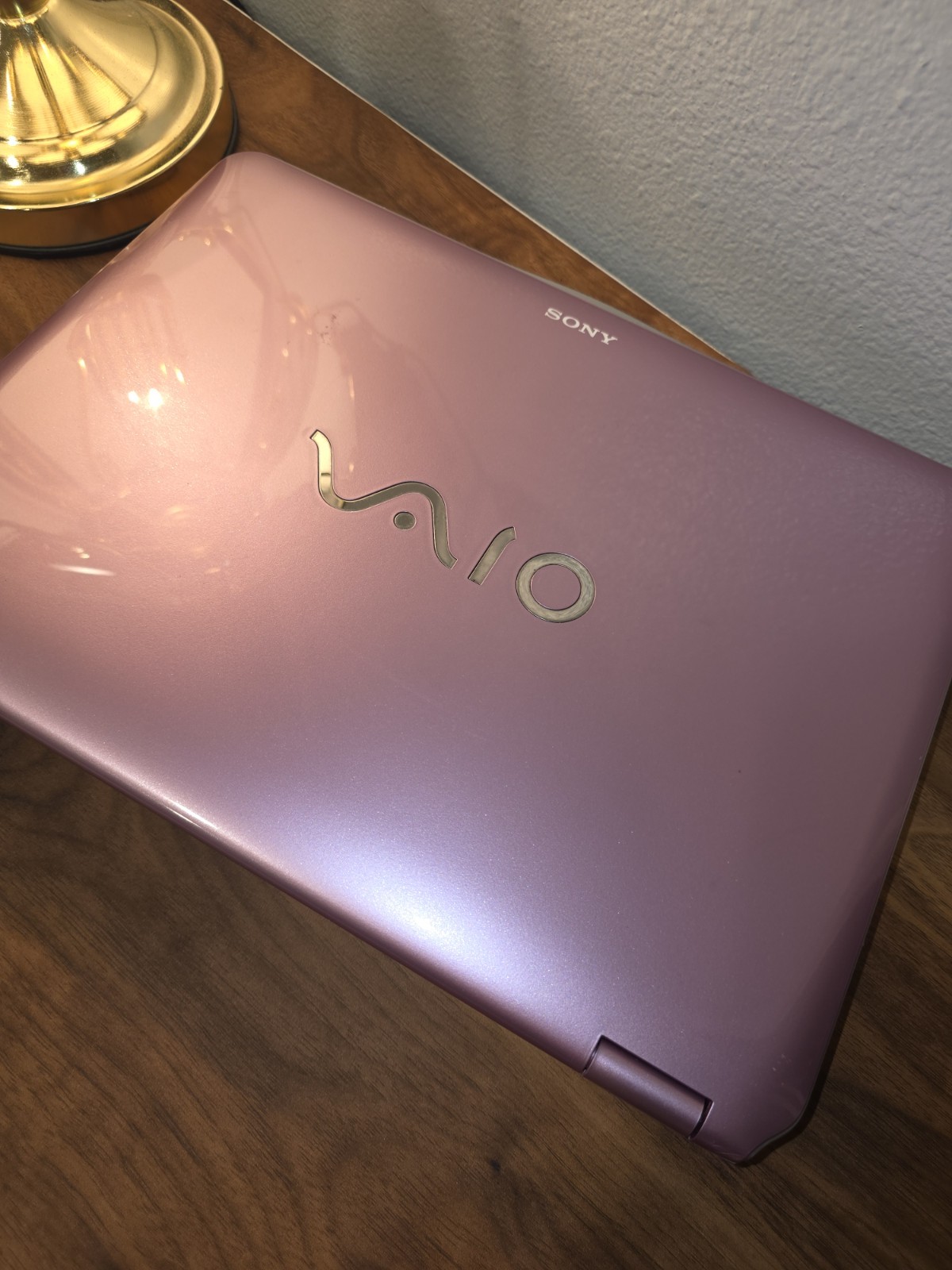 Pink Sony VAIO Laptop Core 2 Duo CPU 2.00GHz 1TB SSD!!! 4GB RAM Win 11 Pro 🩷