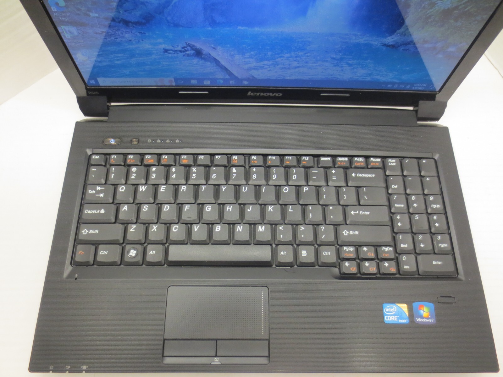 LENOVO B560 15.6″ CORE i3-380M@2.53GHZ 8GB RAM 256GB SSD WINDOWS 10